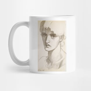 Jane Morris by Dante Gabriel Rossetti Mug